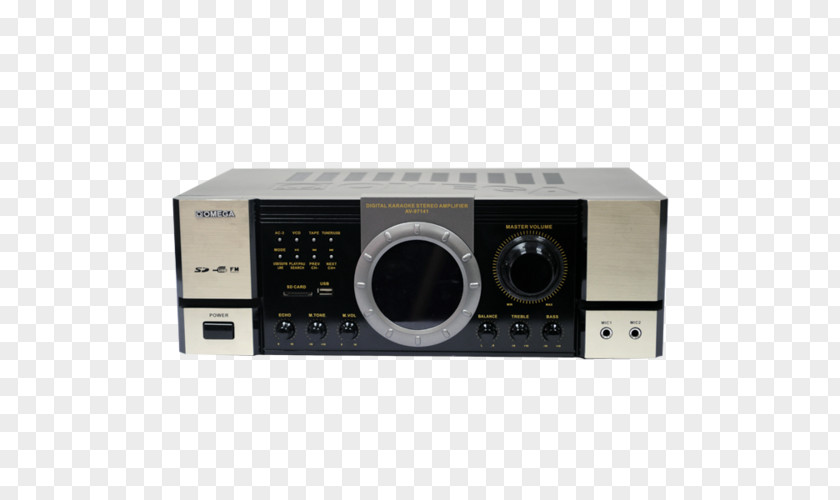 Audio Power Amplifier Radio Receiver Cassette Deck AV PNG