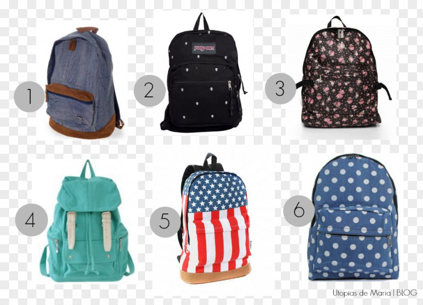 Backpack Handbag Pattern PNG