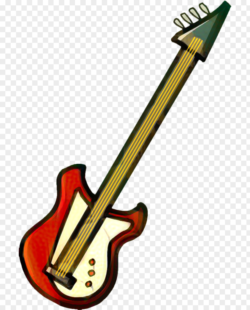 Plucked String Instruments Musical Instrument Guitar Cartoon PNG