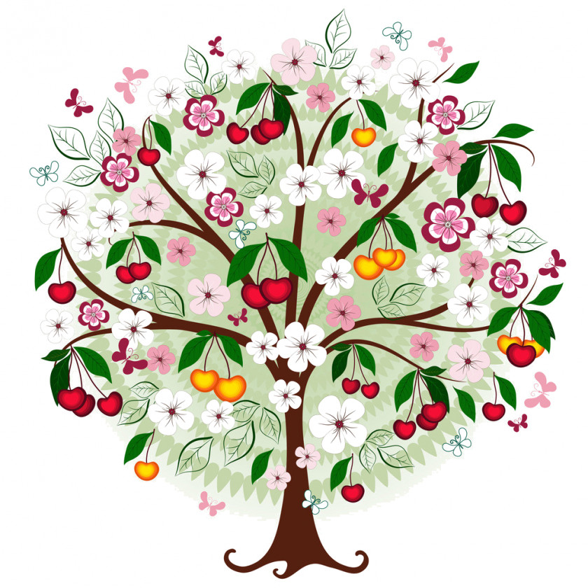 Tree Of Life Drawing Flower Painting PNG