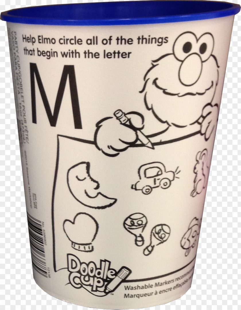 Cup Coffee Elmo Mug Plastic PNG