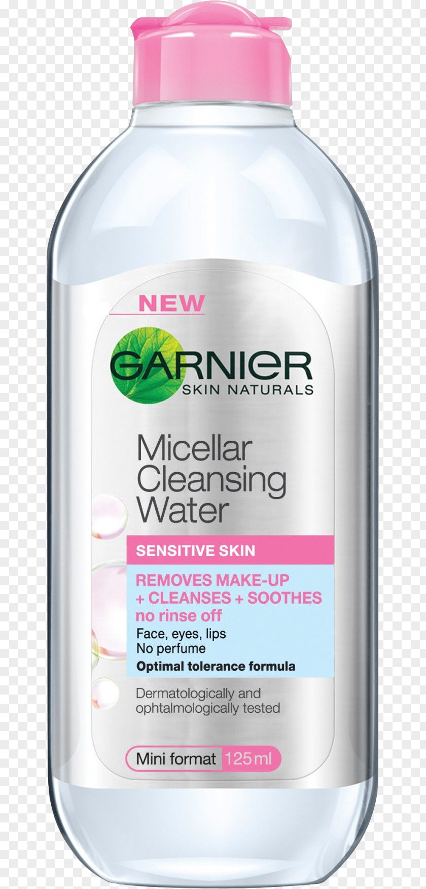 Lotion Garnier Micellar Cleansing Water All-in-1 Cleanser Pure Active Matte Control PNG
