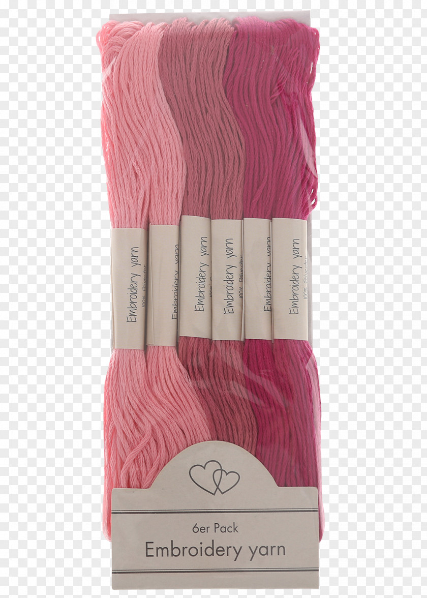 Pink Yarn Embroidery Thread Wool Twine PNG