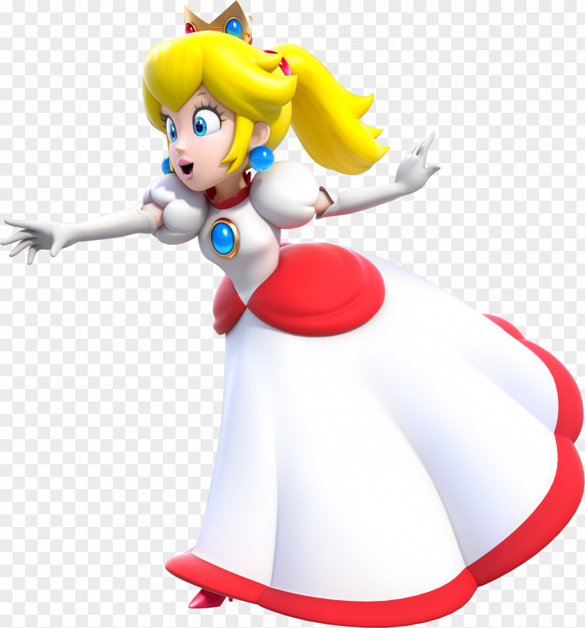 Princess Mario Cliparts Super 3D World Peach Rosalina PNG