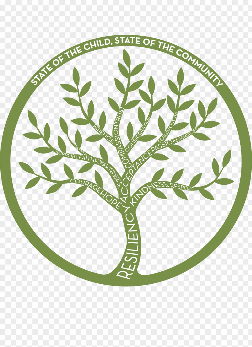 Tree Branch Logo Circle PNG