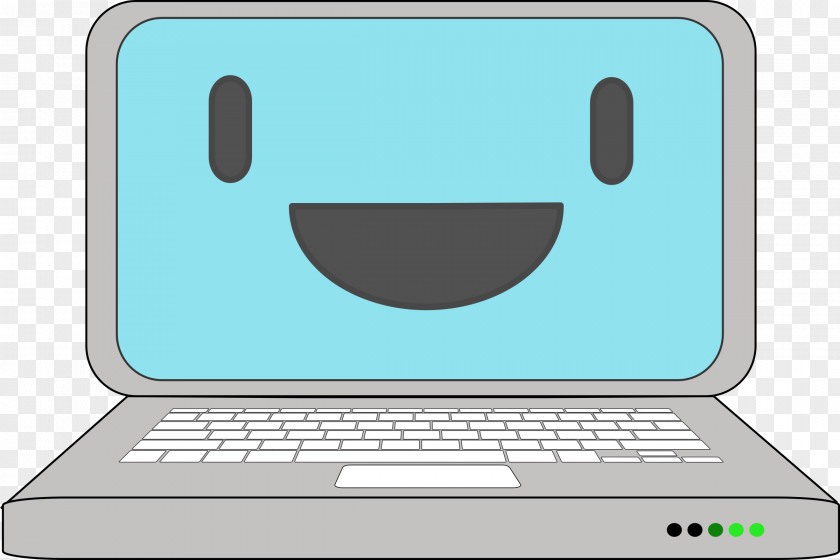 Cartoon Smile Cliparts Laptop Clip Art PNG