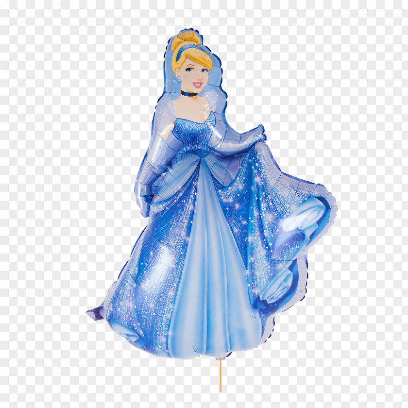 Cinderella Glass Slipper On Pillow Princess Aurora Balloon Disney Birthday PNG