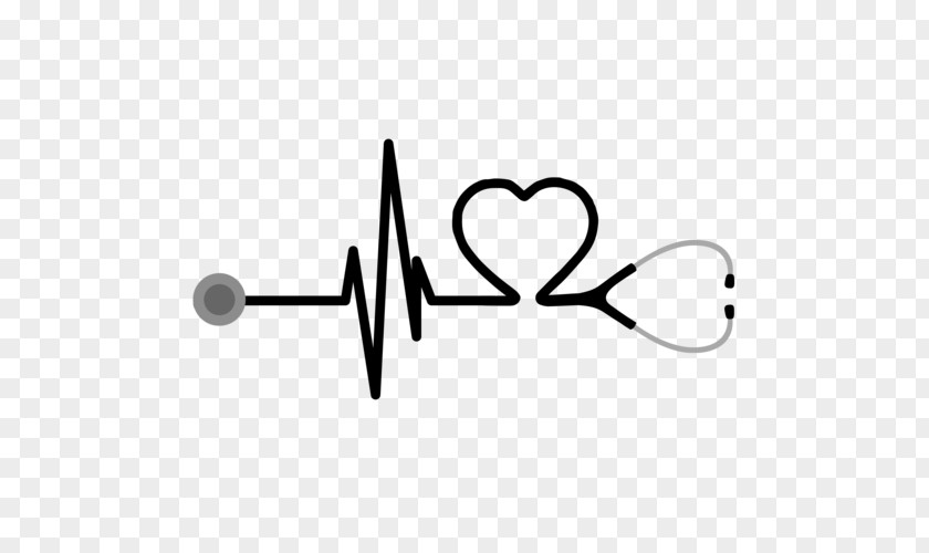 Heart-shaped Tattoo T-shirt Heart Stethoscope Nursing Medicine Registered Nurse PNG