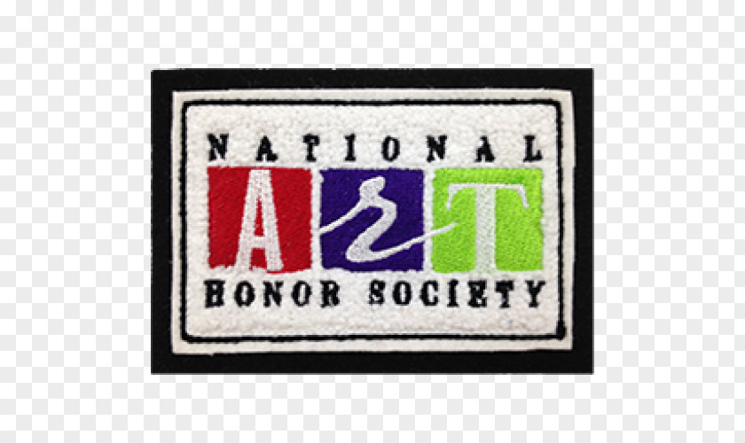 National Art Honor Society Rectangle Emblem PNG