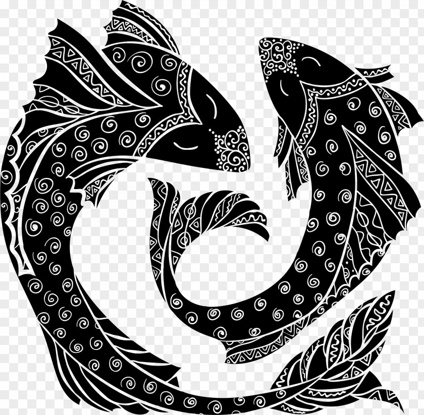Pisces Astrological Sign Zodiac Astrology Horoscope PNG