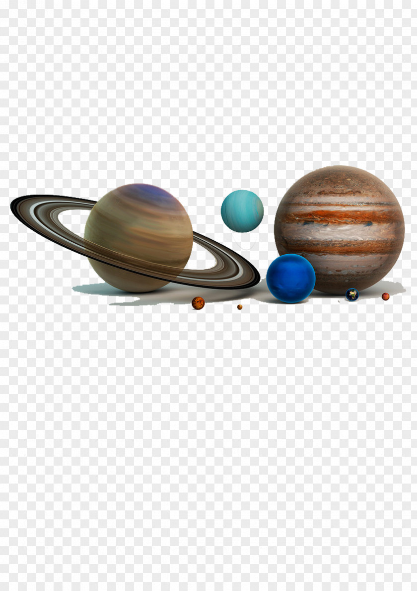 Planetary Assemblage Planet Solar System Universe Wallpaper PNG
