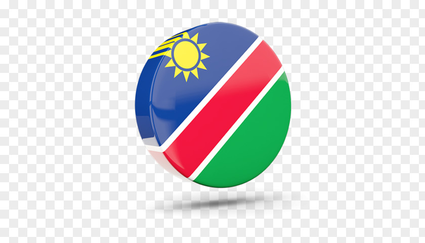 Round Flag Of Namibia Vector Graphics Illustration PNG