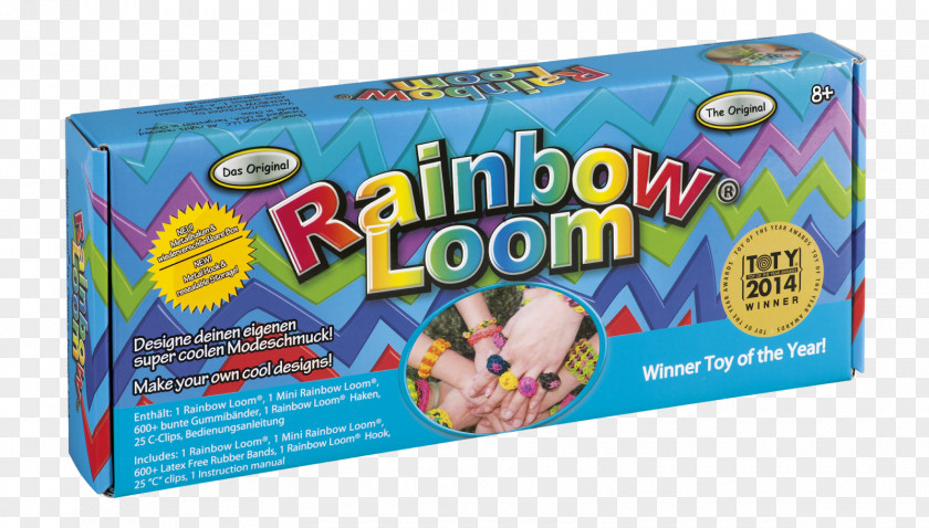 Toy Rainbow Loom Rubber Bands Child Bracelet PNG