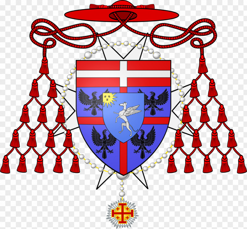 Coat Of Arms Cardinal St. John Fisher College Pope Bishop PNG