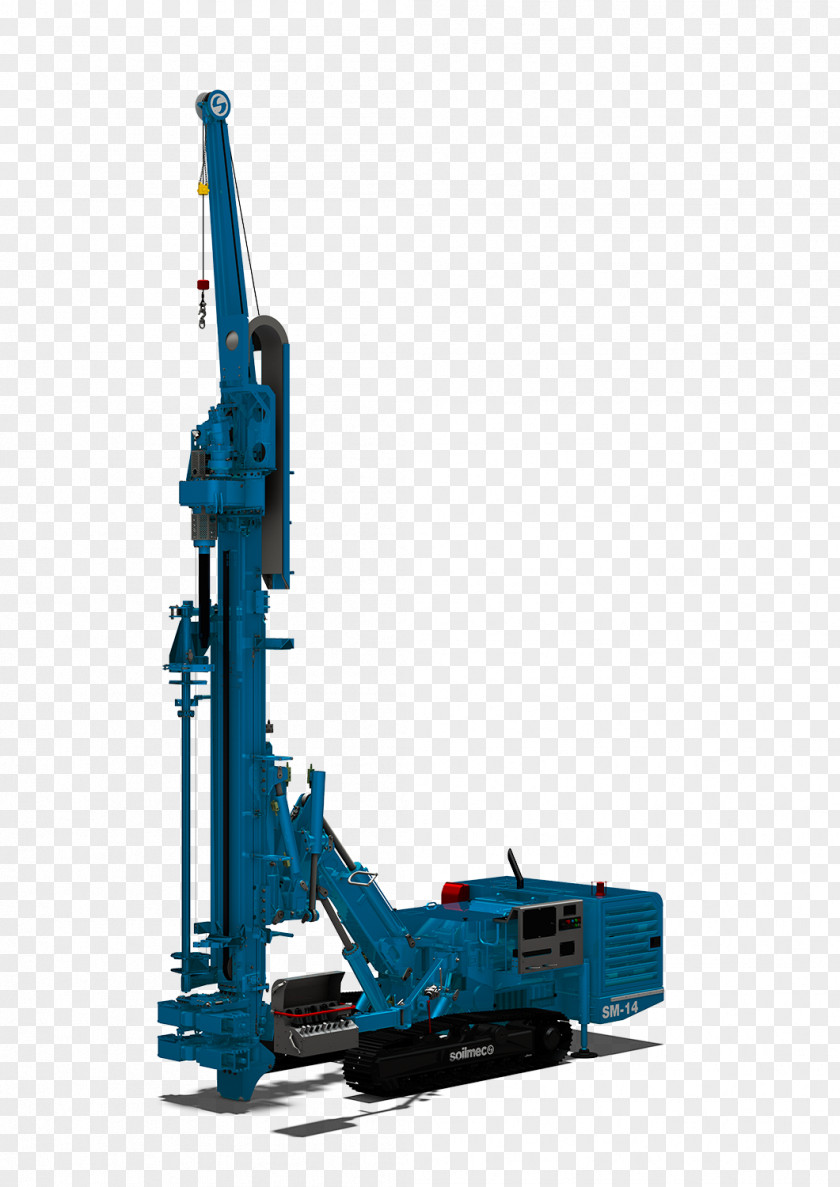 Drilling Rig Soilmec Hydraulics Caterpillar Inc. Machine PNG