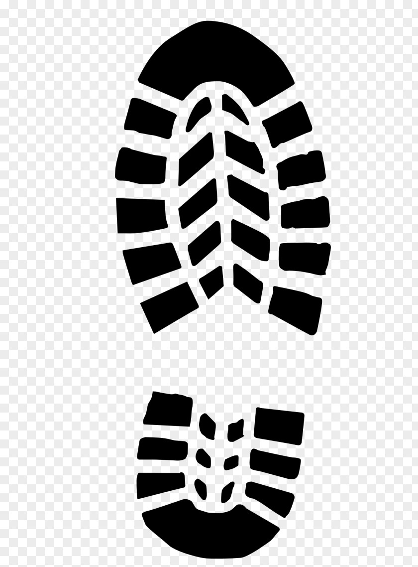 Footprints Boot Shoe Footprint Clip Art PNG