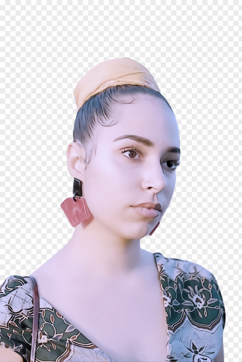 Headpiece Neck Hair Face Forehead Eyebrow Hairstyle PNG