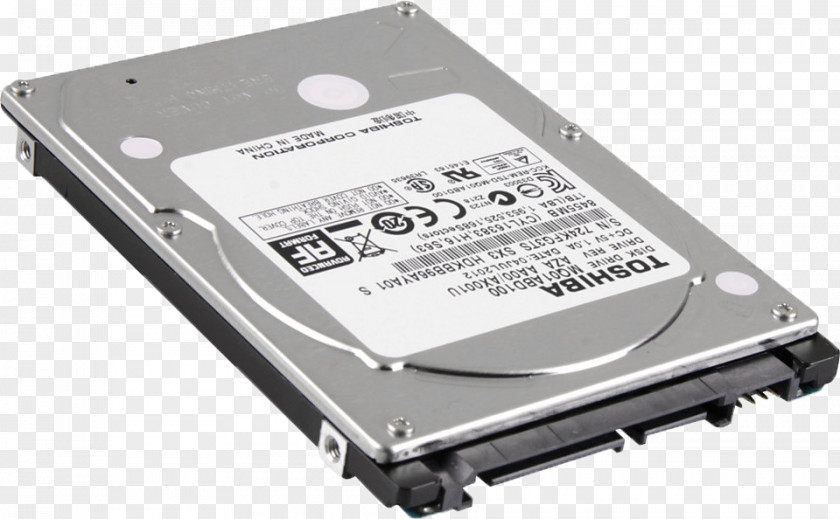 Laptop Hard Drives Serial ATA Disk Storage Toshiba PNG