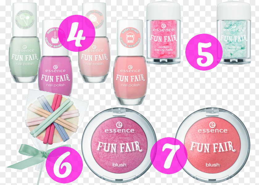 Nail Polish Cotton Candy Nageldesign PNG
