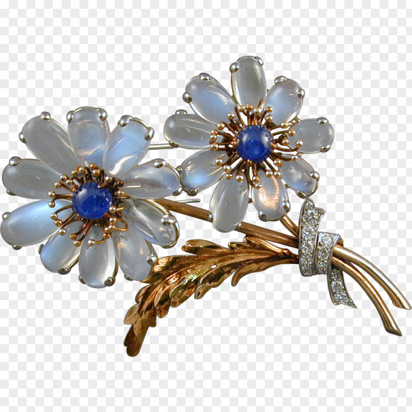 Sapphire Brooch Jewellery Provident Jewelry Gold PNG