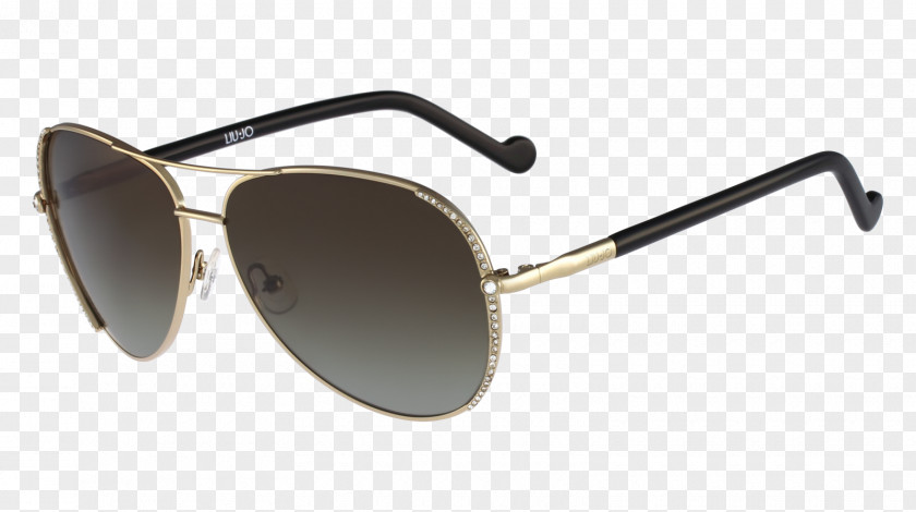 Sunglasses Aviator Gold Liu·Jo PNG