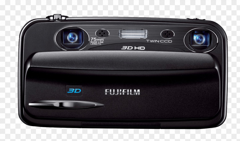 Camera Fujifilm 3D Film 富士 Zoom Lens PNG
