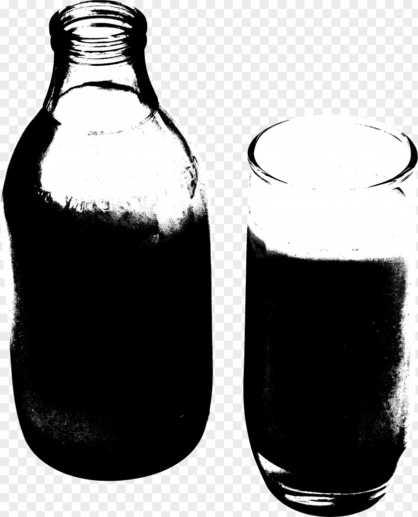 Drink Bottle Glass Liquid PNG