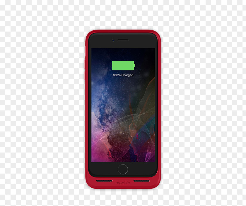 Iphone 7 Red IPhone Plus 8 X Mophie Inductive Charging PNG