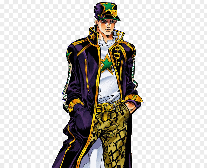 Jotaro Kujo Hirohiko Araki Stone Ocean JoJo's Bizarre Adventure Stardust Crusaders PNG