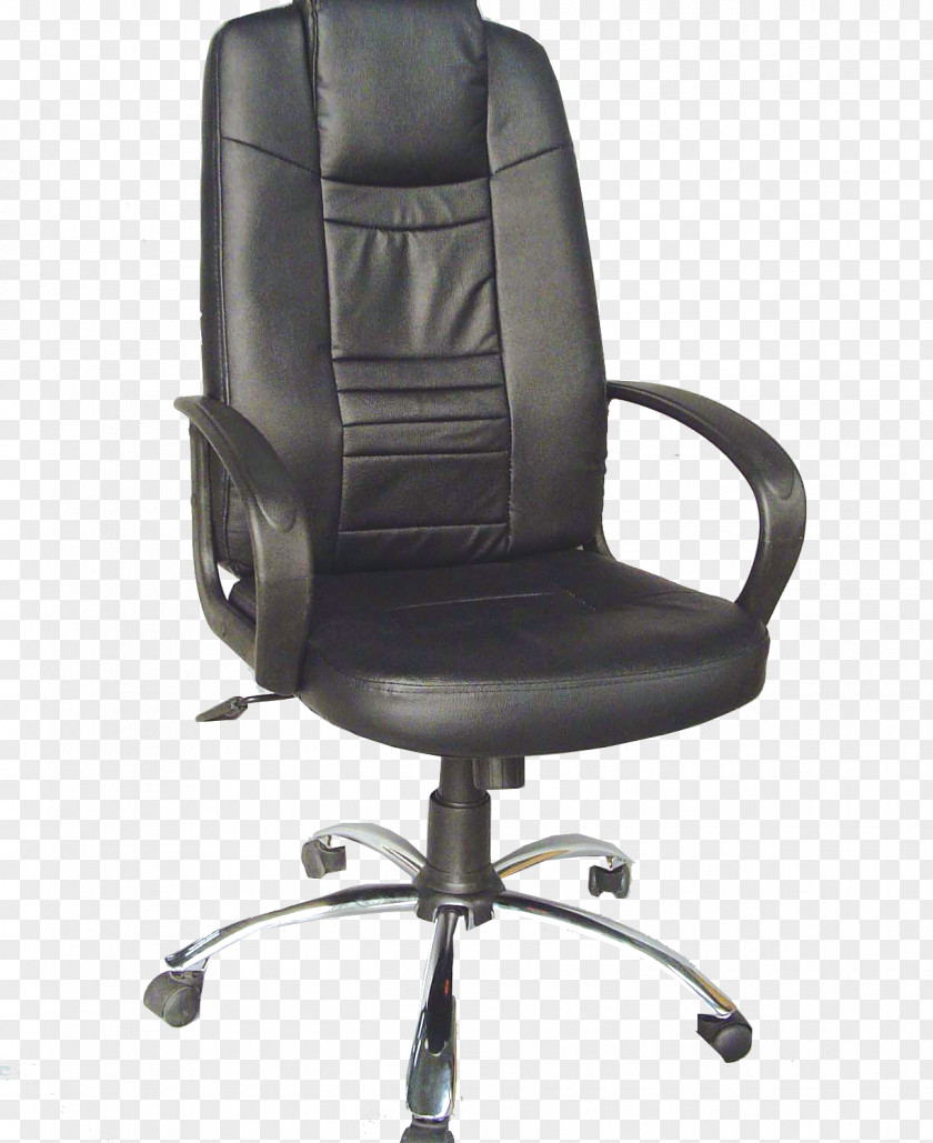 Office Chair & Desk Chairs Bonded Leather PNG