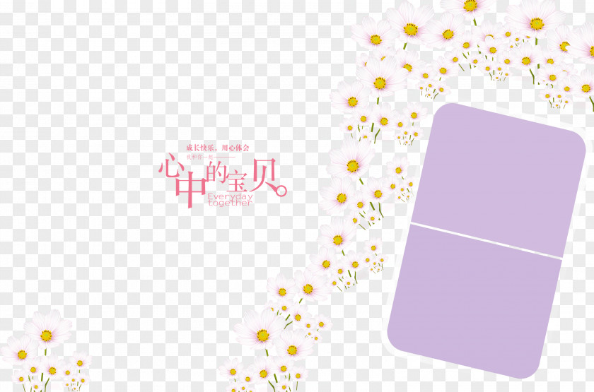 Purple Notes Pink Designer PNG