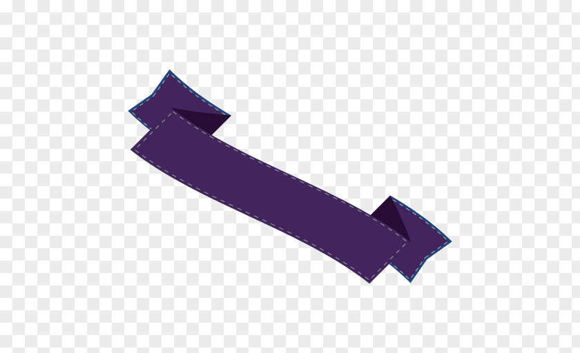 Purple Ribbon Awareness PNG
