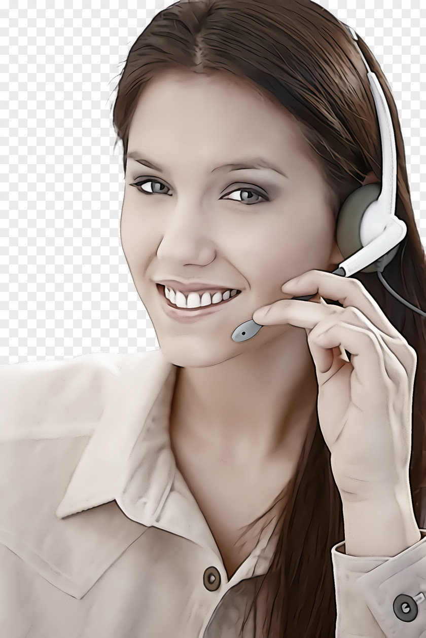 Call Centre Forehead Face Skin Chin Head Beauty PNG