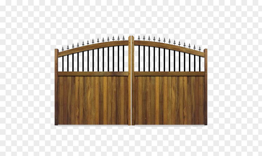 Gate Picket Fence Hardwood Iroko PNG