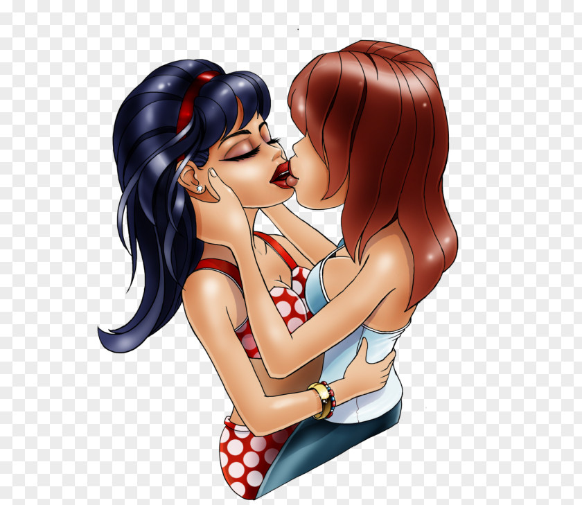 Kiss Cartoon Friendship Hug PNG