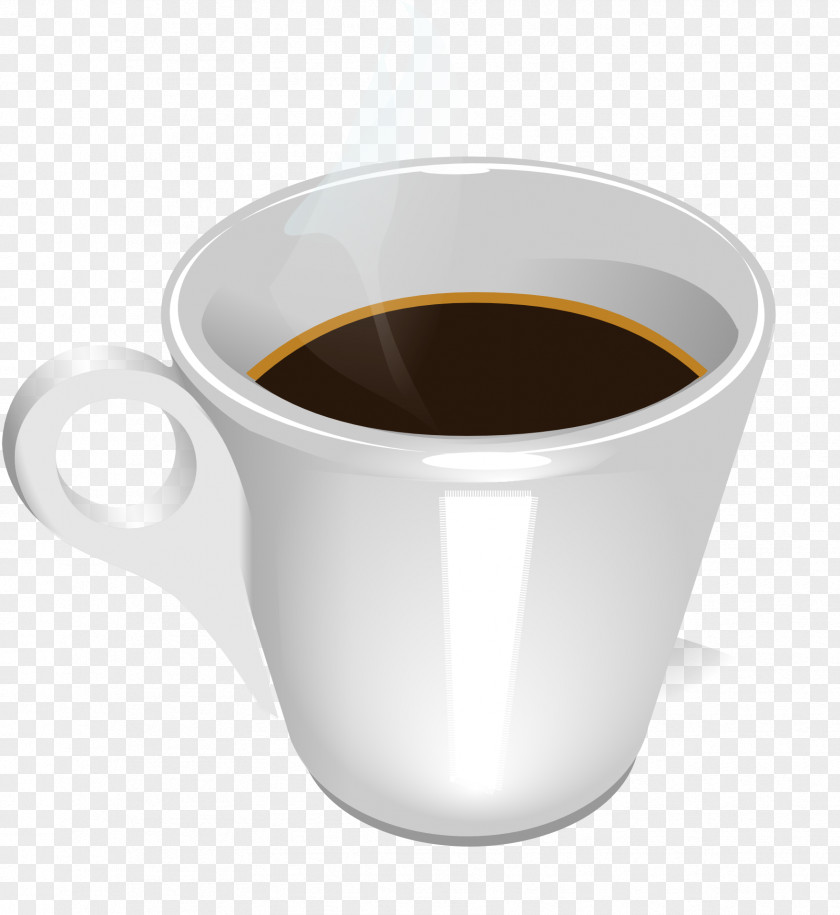 Mug Coffee White Espresso Cafe Clip Art PNG