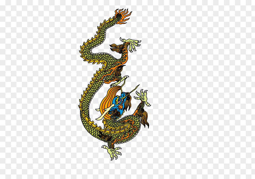 Dragon Chinese Classical Cdr PNG