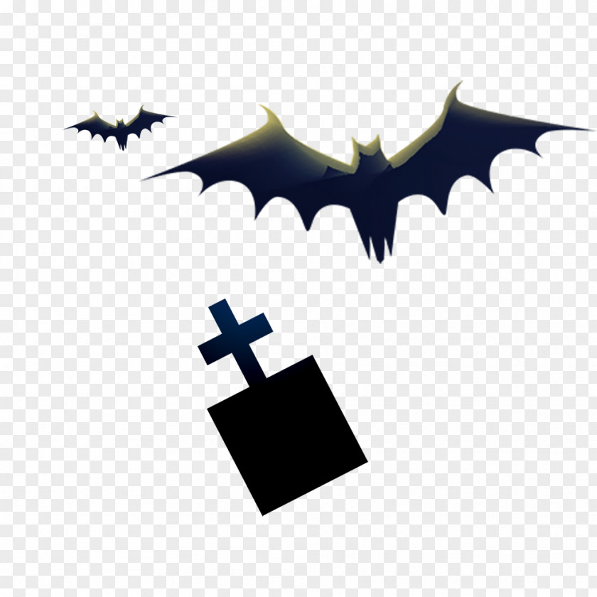 Halloween Horror Elements Bat PNG