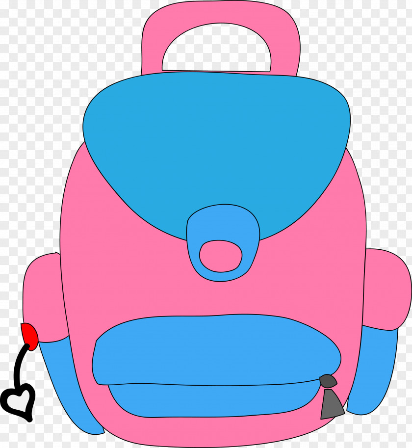 School Satchel Cartoon Clip Art PNG