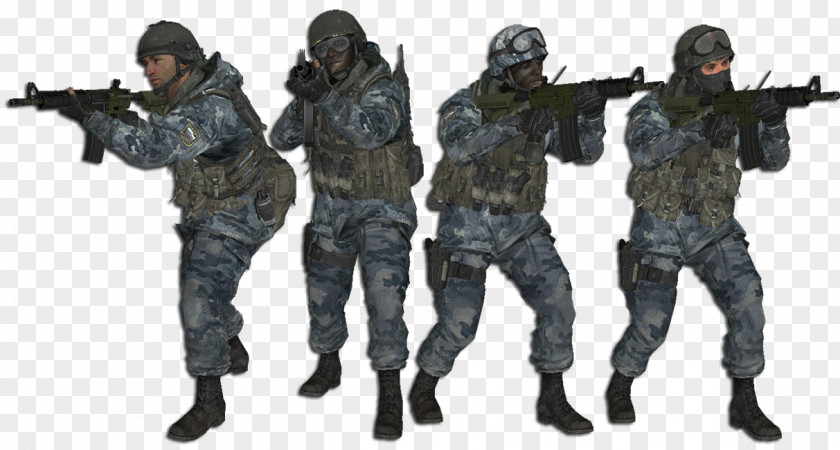 Soldiers Counter-Strike: Source The Orange Box Infantry Call Of Duty: Modern Warfare 2 3 PNG