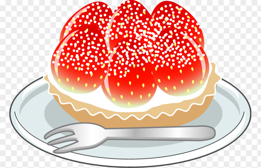 Strawberry Cuisine Dish PNG
