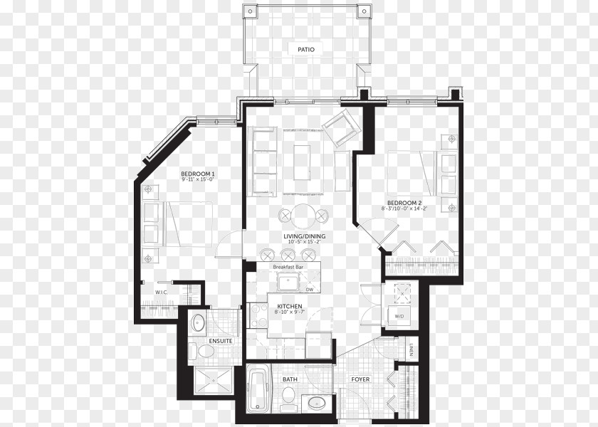 Water Floor Plan Architecture House ByWard Market Building PNG