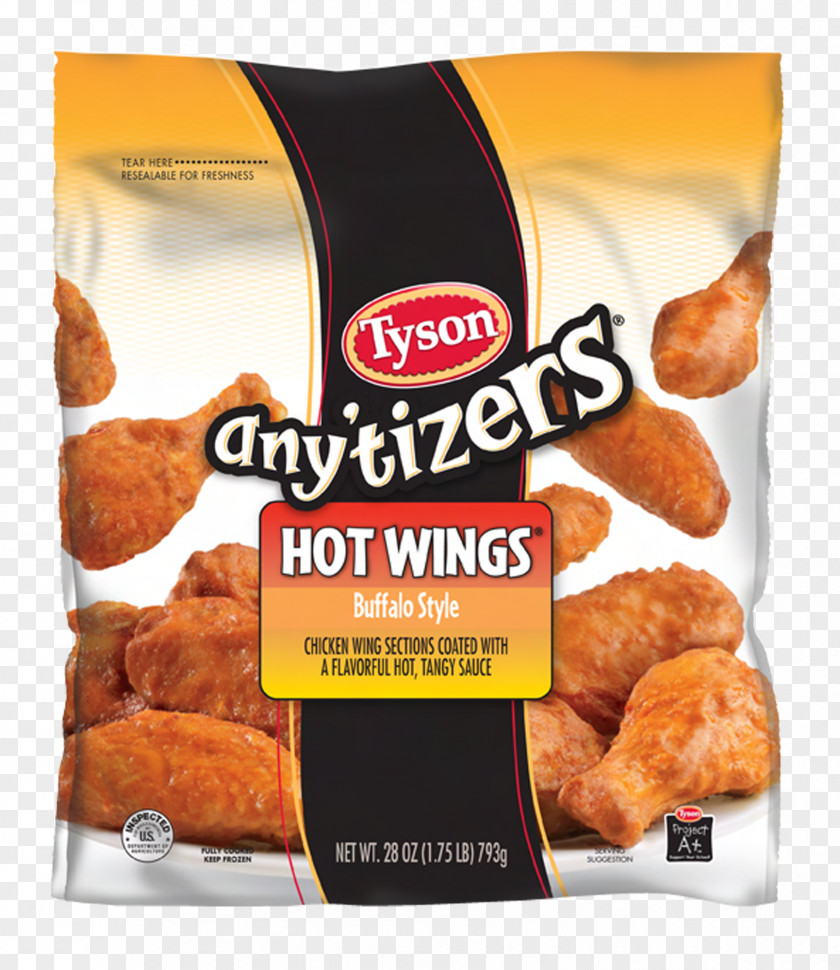 Chicken Buffalo Wing Hot Fingers Tyson Foods PNG