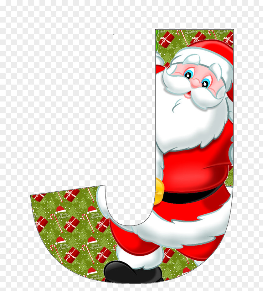 Santa Claus Letter Alphabet Christmas Clip Art PNG