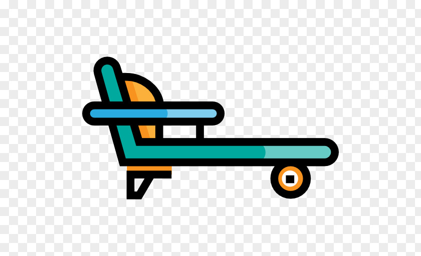 Seat Deckchair Icon PNG