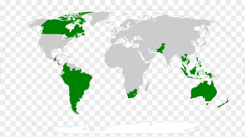 Trade World Map Globe Blank PNG
