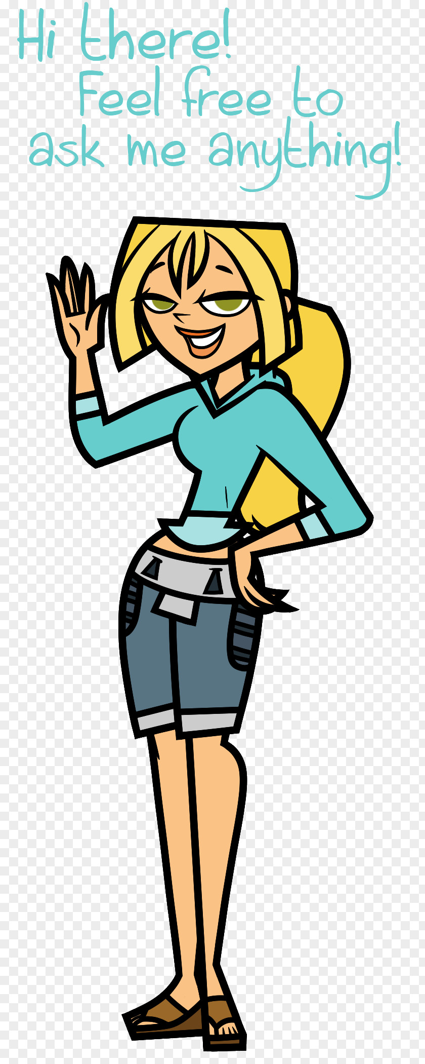 6teen Bridgette Duncan Total Drama Island PNG