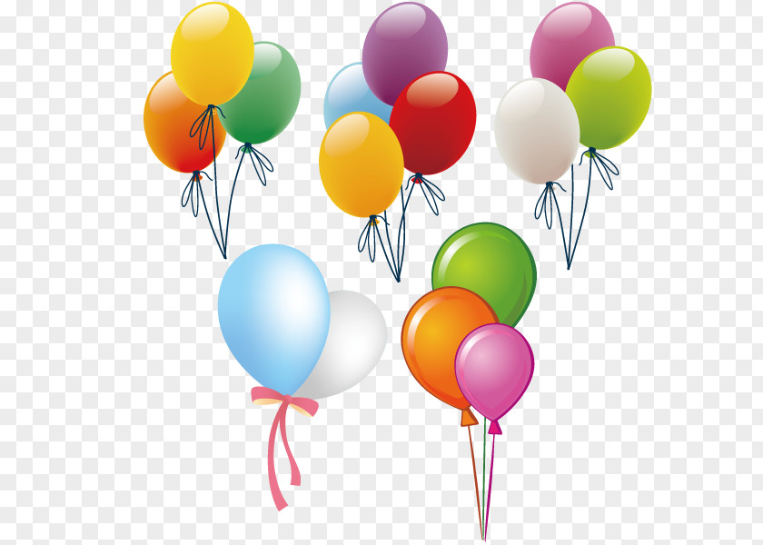 Balloons Ribbon Cluster Ballooning Birthday Naberezhnaya Tukhachevskogo PNG