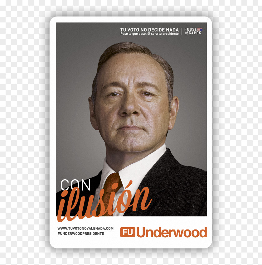 Granda Kevin Spacey House Of Cards Spain Francis Underwood Peter Russo PNG
