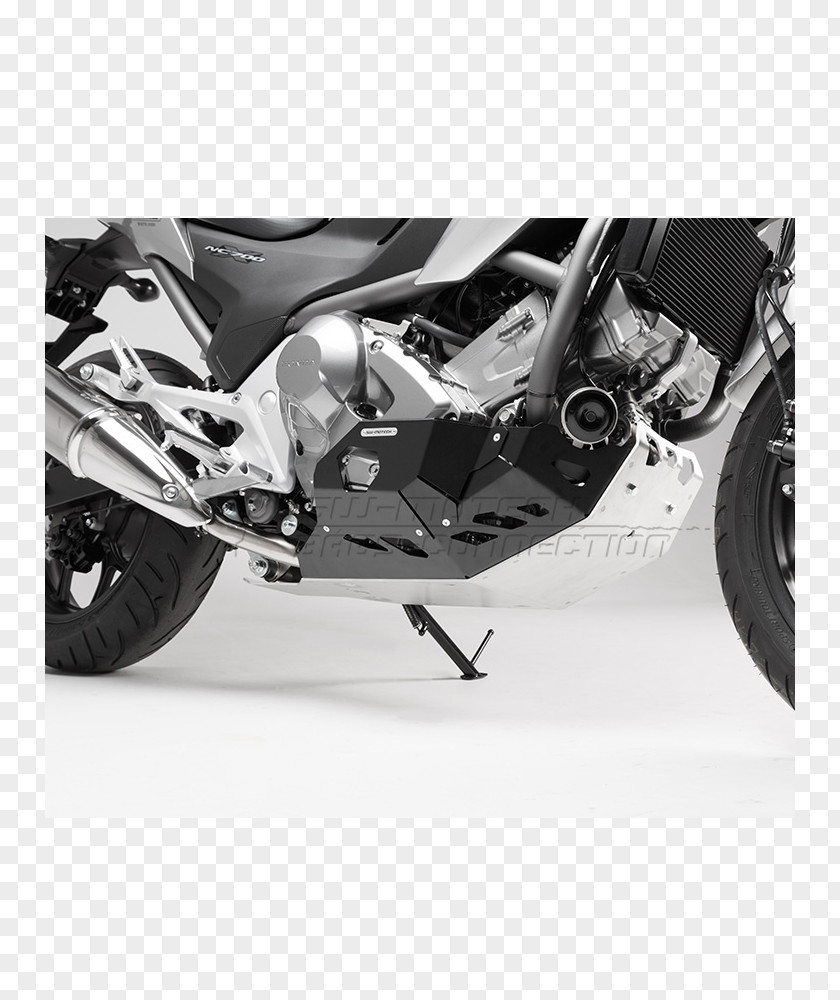 Honda NC700 Series Motorcycle Dual-clutch Transmission Skid Plate PNG